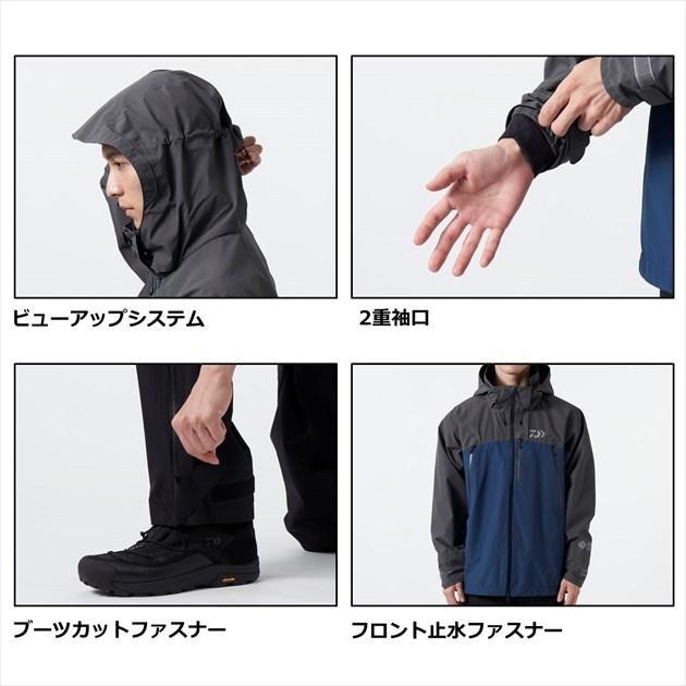 ダイワ レインウェア DR-1922 ゴアテックス インフィニアム プロダクト レインスーツ マジョリカブルー WL(qh) 