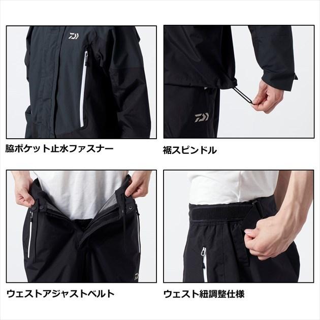 ダイワ レインウェア DR-3122 レインマックス ハイパー コンビアップ レインスーツ レッド M | DAIWA（釣り） | 06