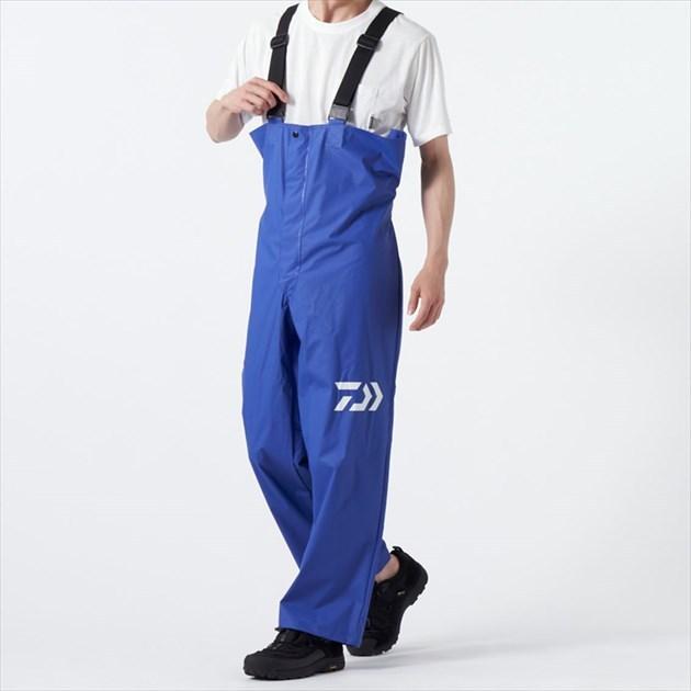 希少⁉️ ダイワ レインウェア DR-9122P ダイワ PVCオーシャンサロペット DR-9122P ブルー XL(LL)サイズ