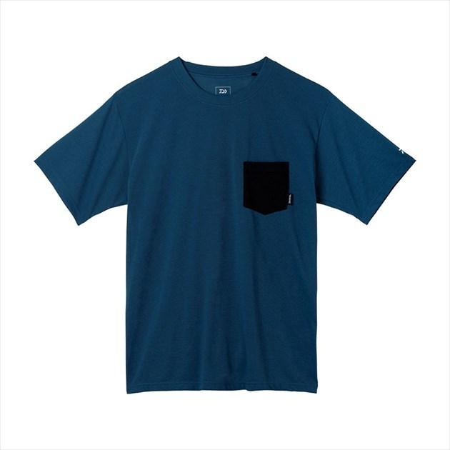 ダイワ ウェア DE-9422 ショートスリーブポケットTシャツ マジョリカブルー XL