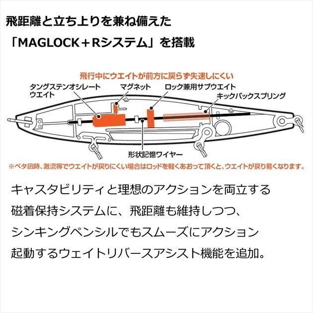 【ネコポス対象品】ダイワ シーバスルアー モアザン スイッチヒッター120S+R アデル不夜城 | DAIWA（釣り） | 03