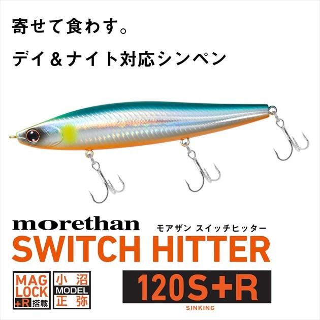 ダイワ シーバスルアー モアザン スイッチヒッター120S+R ラトリンWゴールドレインボー | DAIWA（釣り） | 01