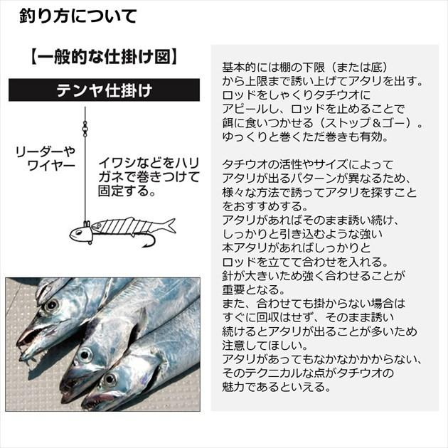 DAIWA（ダイワ） 船竿 テンヤタチウオ X 73-180・R(両軸 2ピース