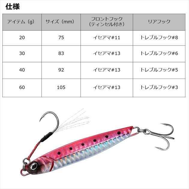 ダイワ メタルジグ サムライジグR 40g リアルイワシ | DAIWA（釣り） | 03