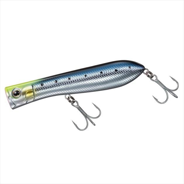 【ネコポス対象品】ダイワ シーバスルアー ソルティーポップ 95F チャートヘッドメッキイワシ | DAIWA（釣り）