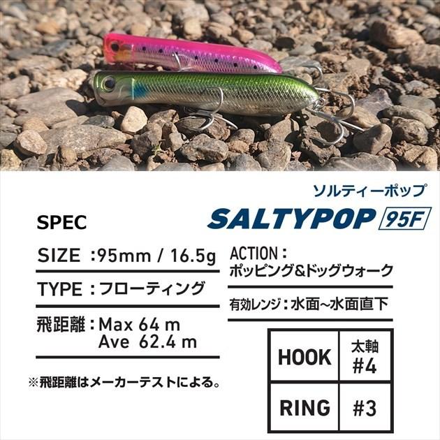 【ネコポス対象品】ダイワ シーバスルアー ソルティーポップ 95F レーザーマイワシ | DAIWA（釣り） | 04
