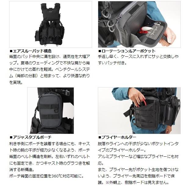 ダイワ ライフジャケット DF-6122 ベンチクールゲームベストV ジェット