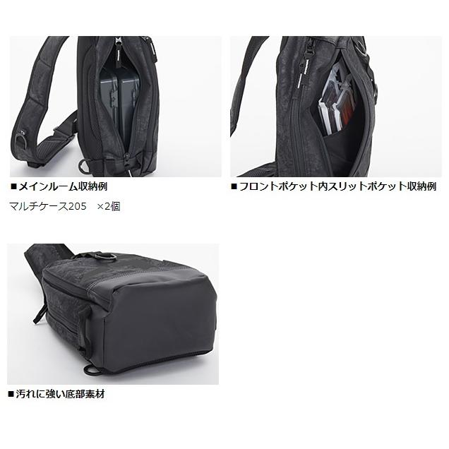 ダイワ タックルバッグ ワンショルダーLT(D) スパイラルブラック | DAIWA（釣り） | 02