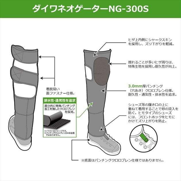 ダイワ ウェア NG-300S ネオゲーター ブラック L_2