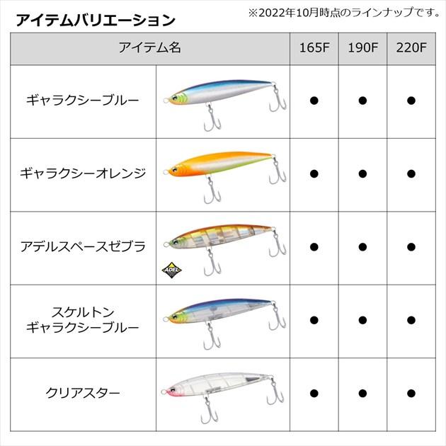 ダイワ オフショアプラグ ソルティガ ダイブスター 165F アデルスペースゼブラ(qh)｜casting｜07