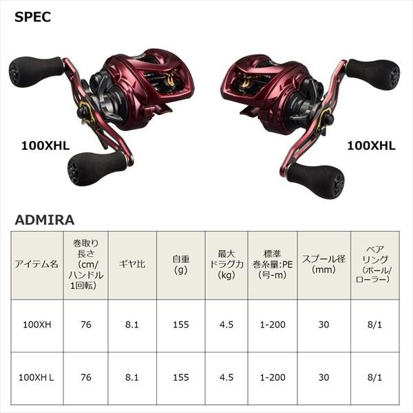 ダイワ 両軸リール 23アドミラ 100XH (右) | DAIWA（釣り） | 05