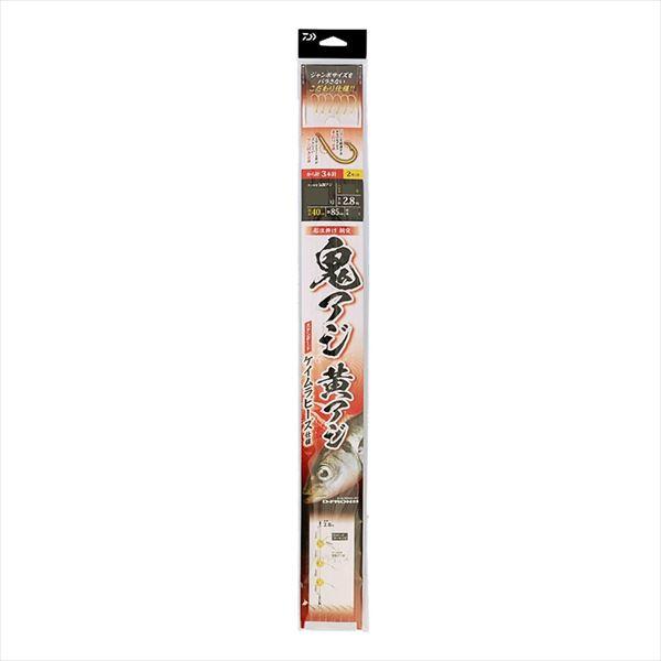 ダイワ 仕掛け 船仕掛け 胴突 鬼アジ黄アジ 3本針2セット から針 針10号-ハリス2号-幹糸3号 | DAIWA（釣り）
