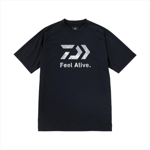 DAIWA（ダイワ） ウェア DE-3923 FeelAlive ドライシャツ ブラック