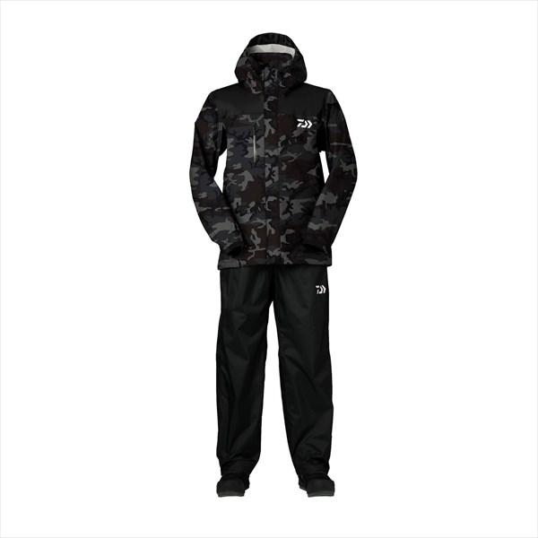 ダイワ　レインマックス　ＤＲー3823 ブラックカモ　2XL DAIWA（ダイワ） レインウェア DR-3823 レインマックス レインスーツ