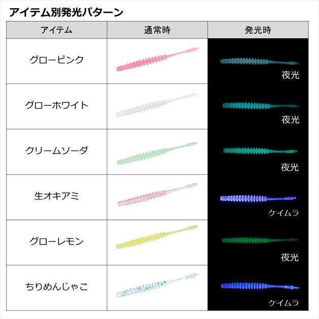 【ネコポス対象品】ダイワ ワーム 月下美人 アジングビーム2 生オキアミ | DAIWA（釣り） | 03