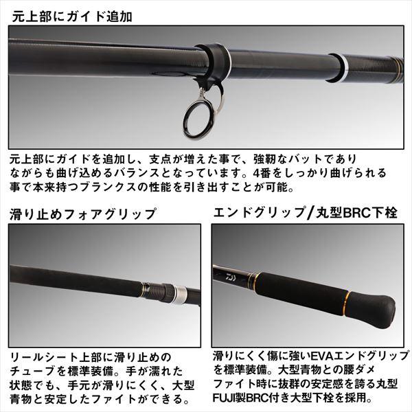 両軸遠投竿　剛徹　4-57b Daiwa 剛徹 投げ竿 4-57B 両軸竿収納ケース付き