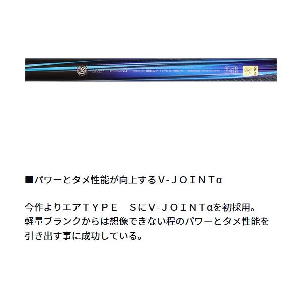 DAIWA（ダイワ） 鮎竿 銀影エア タイプS H90・K(7ピース)【大型商品