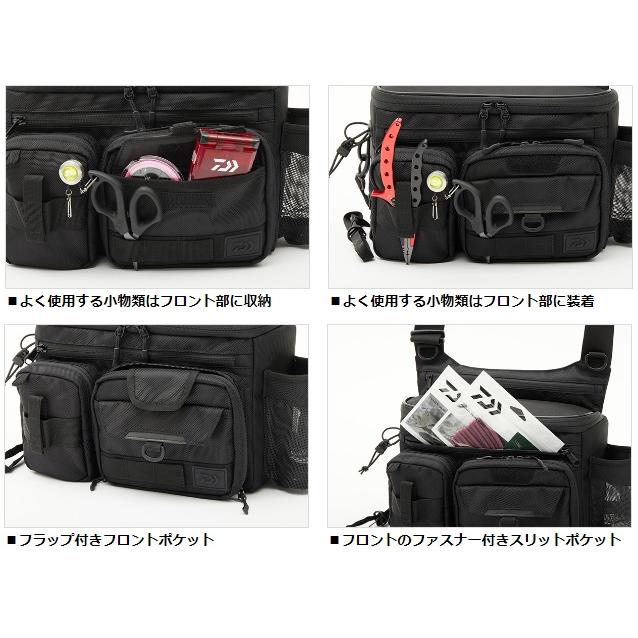 DAIWA（ダイワ） タックルバッグ HG ショルダーバッグ(C) ブラック