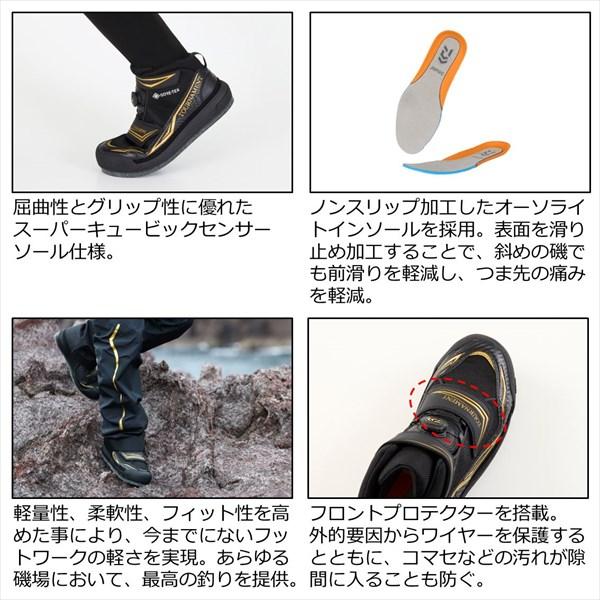 ダイワ  TM-2601G トーナメント ゴアテックス(GORE-TEX) シューズ ブラック 25 | DAIWA（釣り） | 06