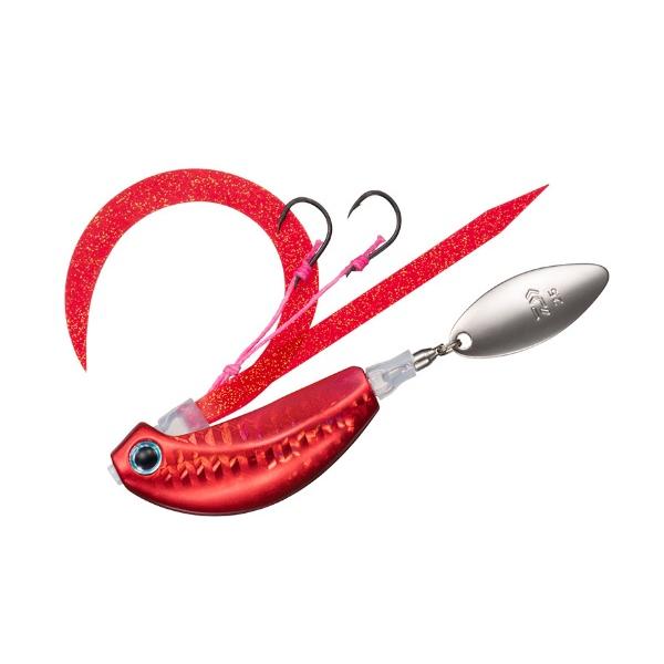 【ネコポス対象品】ダイワ タイラバ 鯛ラバ 紅牙 ブレードブレイカー 玉神 45g PH紅牙レッド | DAIWA（釣り）