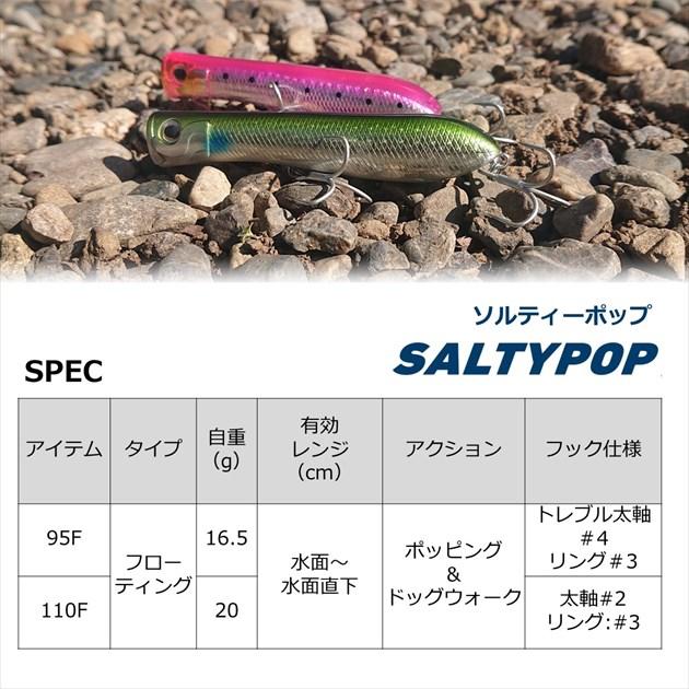 【ネコポス対象品】ダイワ シーバスルアー ソルティポップ 110F ピンクイワシ | DAIWA（釣り） | 04