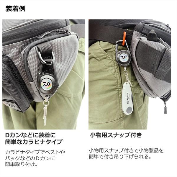 【ネコポス対象品】ダイワ カラビナリール900 タイプA ブラック | DAIWA（釣り） | 04