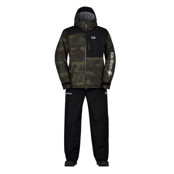 GORE-TEXフィッシングスーツ上下セット オレンジ/黒DW-1923 防寒着