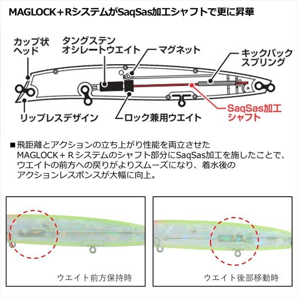 ダイワ シーバスルアー モアザン クロスカウンター 125F どマットチャート | DAIWA（釣り） | 03