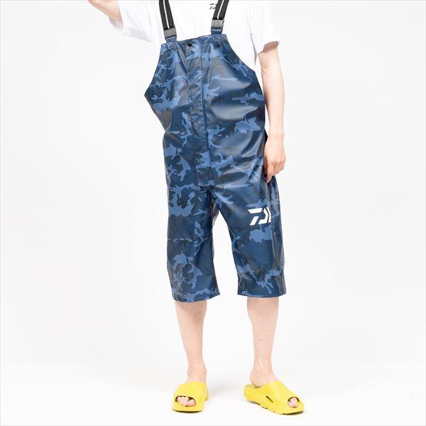 ダイワ レインウェア DR-6323P PUオーシャンハーフサロペット ネイビー XL | DAIWA（釣り） | 03