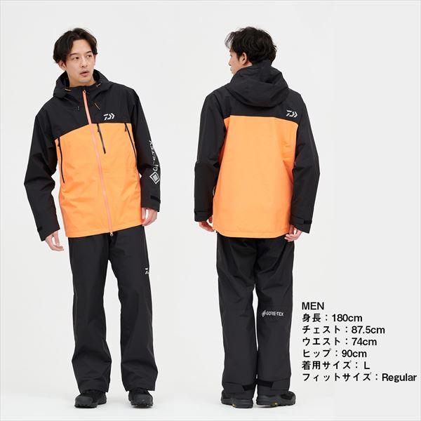 ダイワ レインウェア DR-1924 ゴアテックス(GORE-TEX) バーサタイルレインスーツ アッシュブルー L(qh)｜casting｜04