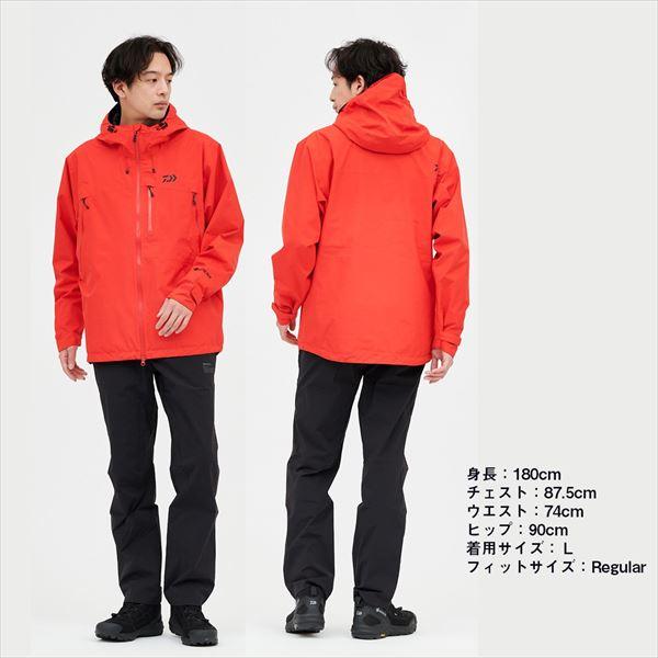 ダイワ レインウェア DR-1924J ゴアテックス(GORE-TEX) バーサタイルレインジャケット ブラック XL(qh)｜casting｜04