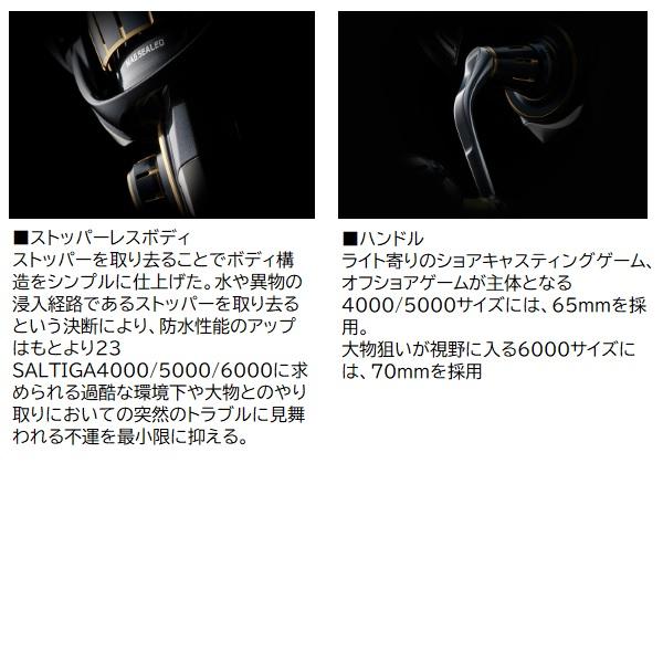 【爆買】ダイワ スピニングリール 23ソルティガ 6000-P | DAIWA（釣り） | 09