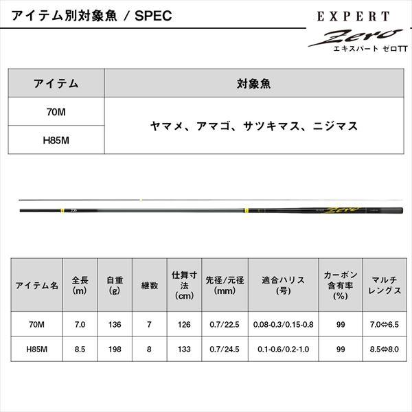 ダイワ 渓流竿 エキスパート ゼロ TT 70M | DAIWA（釣り） | 05
