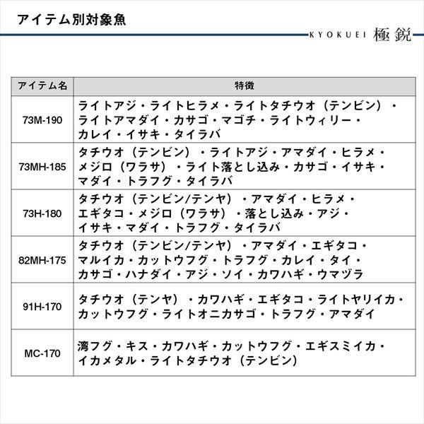 ダイワ ライトゲームロッド 極鋭 LG 73M-190(2ピース) | DAIWA（釣り） | 05
