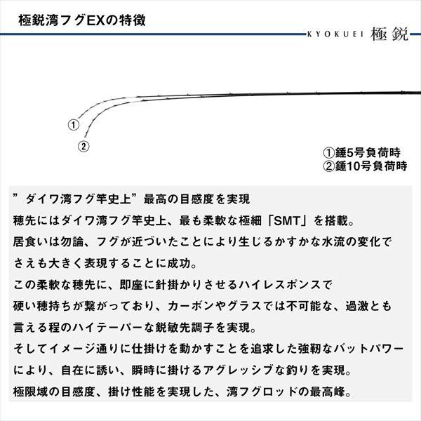 ダイワ フグ竿 極鋭湾フグ EX 177(1ピース)【大型商品】 | DAIWA（釣り） | 05