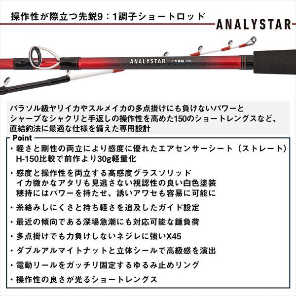DAIWA（ダイワ） 船イカ竿 アナリスター イカ直結 H-150・J(1ピース