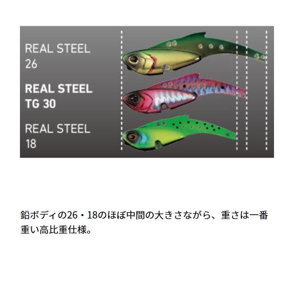 ダイワ シーバスルアー モアザン リアルスティール TG30 マットライトニング | DAIWA（釣り） | 03