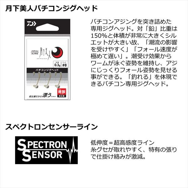 ダイワ ジグヘッド 月下美人バチコンジグヘッドセット 逆ダン(ショート) #8太軸 | DAIWA（釣り） | 02