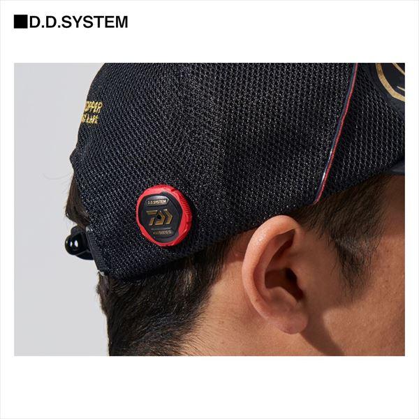 ダイワ 防寒帽子 DC-4024W パイロットキャップ ブラック フリー