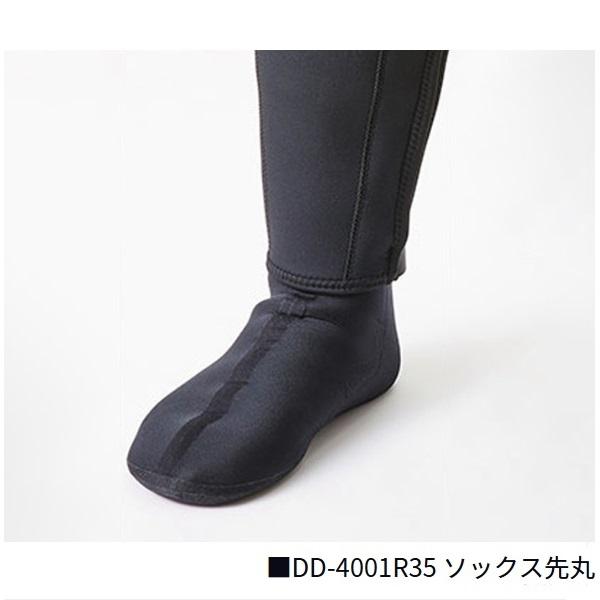 ダイワ 鮎タイツ DD-4001R35 ダイワドライタイツ(ソックス先丸) ブラック MA | DAIWA（釣り） | 03