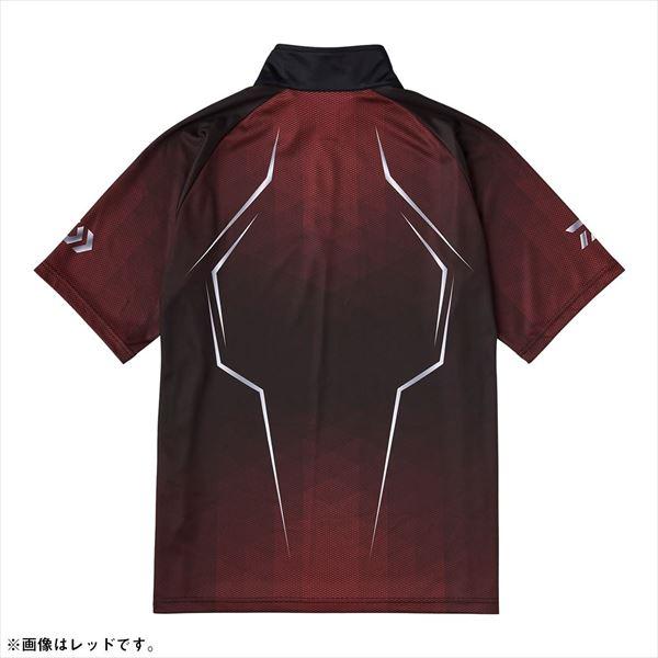 ダイワ ウェア DE-7625 ショートスリーブハーフジップシャツ ブラック M | DAIWA（釣り） | 01