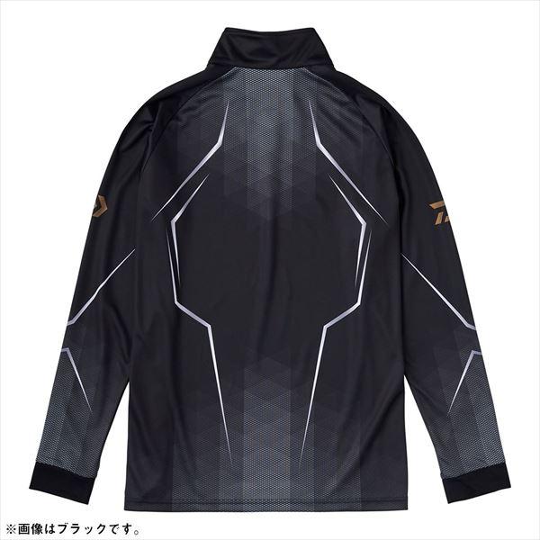ダイワ ウェア DE-7525 ロングスリーブハーフジップシャツ ブラック XL | DAIWA（釣り） | 01