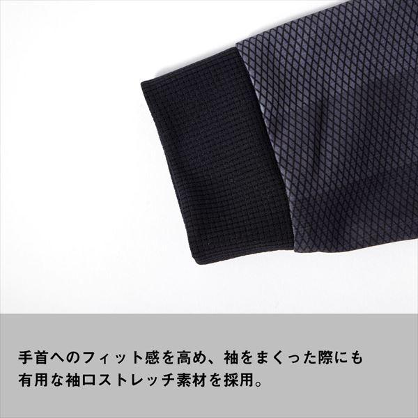 ダイワ ウェア DE-7525 ロングスリーブハーフジップシャツ レッド 2XL | DAIWA（釣り） | 05