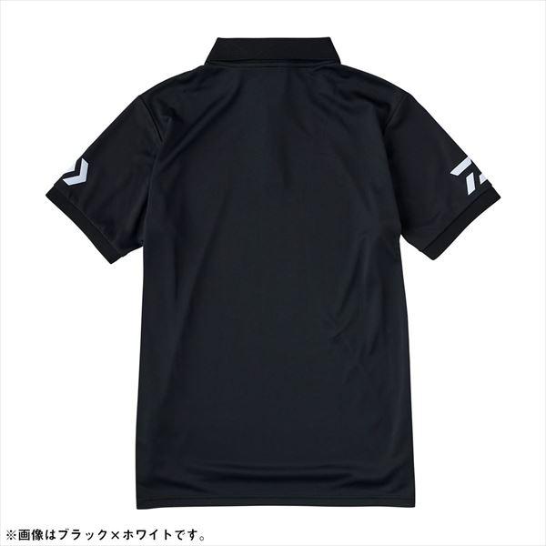 ダイワ ウェア DE-7925 半袖ポロシャツ ホワイト×ブラック 2XL | DAIWA（釣り） | 01