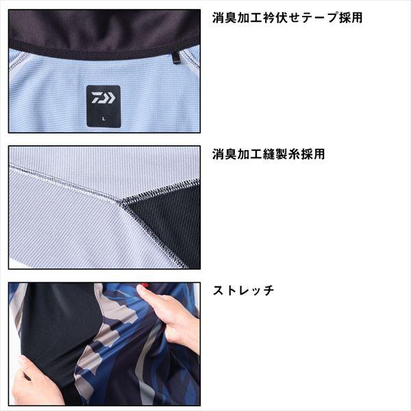 ダイワ ウェア DE-7025 スペシャルロングスリーブシャツ ホワイト 2XL