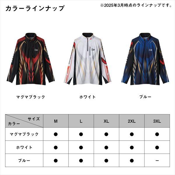 ダイワ ウェア DE-7025 スペシャルロングスリーブシャツ ホワイト 3XL_7