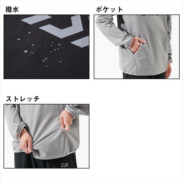 ダイワ ウェア DE-6725 ライトストレッチパーカー ブラック 2XL | DAIWA（釣り） | 07