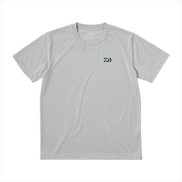 ダイワ ウェア DE-8325 ショートスリーブ バックプリントTシャツ ライトグレー M | DAIWA（釣り）