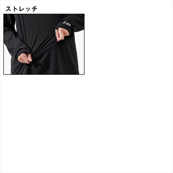 ダイワ ウェア DE-6225 アイスドライ(ICEDRY) ロングスリーブシャツ ブラック M | DAIWA（釣り） | 06