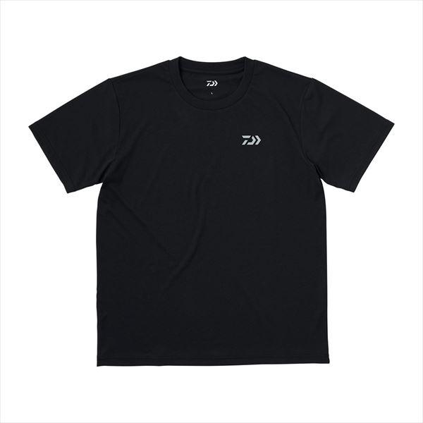 ダイワ ウェア DE-8325 ショートスリーブ バックプリントTシャツ ブラック XL | DAIWA（釣り）